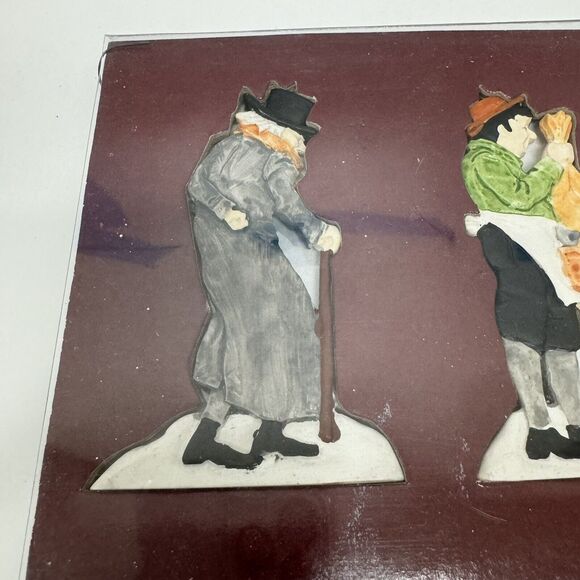 Dept 56 "A Christmas Carol" Cold Cast Porcelain Hand-painted Ornament Set Of 3 - Picture 6 of 6